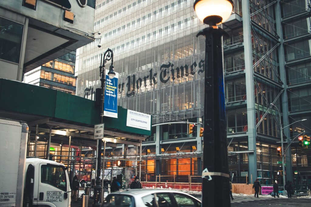 The New York Times Sued by Shareholders Over Israel Coverage